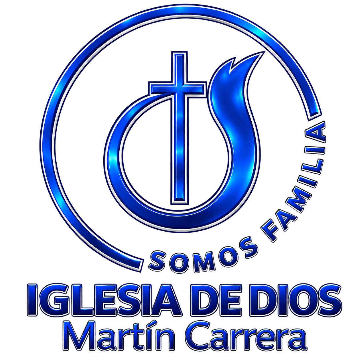 Logo oficial Iglesia de Dios Martín Carrera